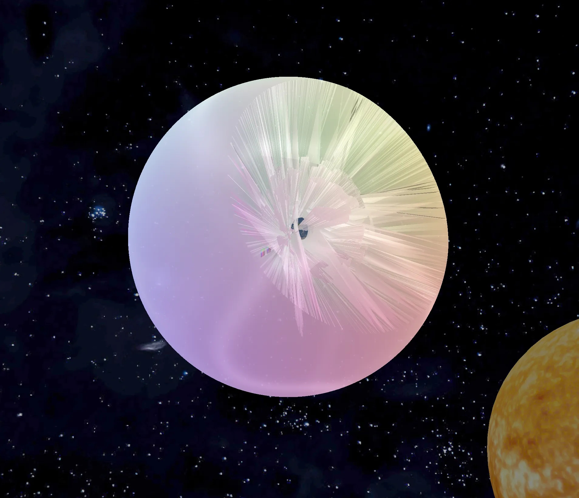 Still from visualization (by Or Sarfati)